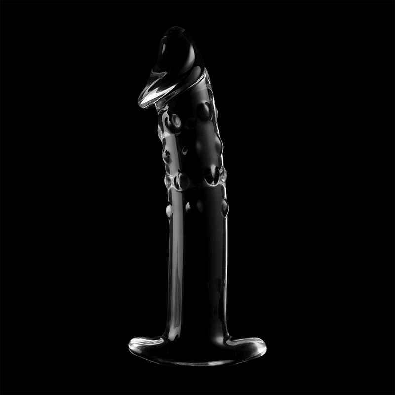 Gode en verre borosilicate clair 18.5 cm — NEBULA SERIES BY IBIZA