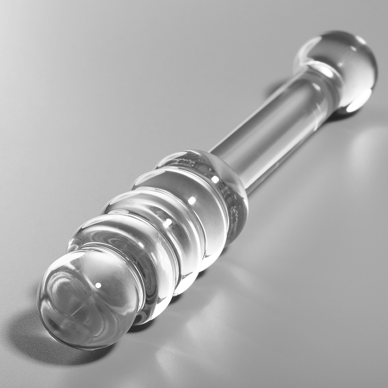 Transparenter Borosilikat-Glas-Dildo — NEBULA SERIES BY IBIZA