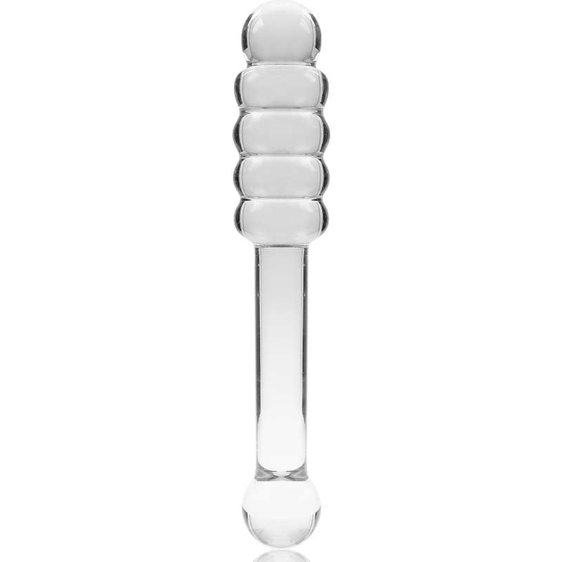 Transparenter Borosilikat-Glas-Dildo — NEBULA SERIES BY IBIZA