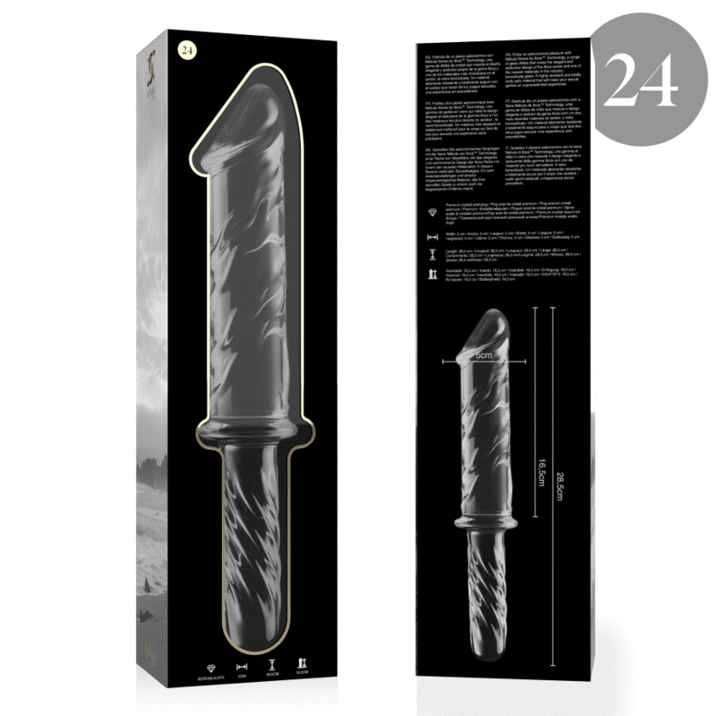 Explorateur anal en verre borosilicate — NEBULA SERIES BY IBIZA
