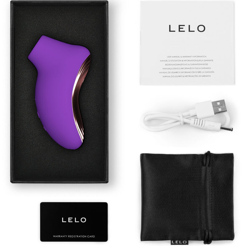 Masseur sonique pour clitoris compact violet — LELO