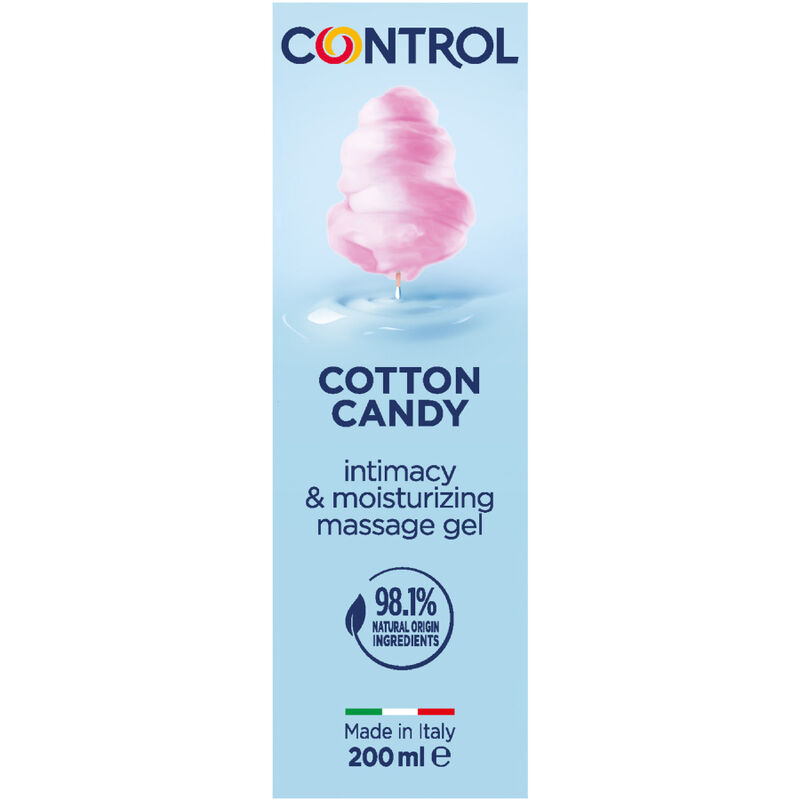 Gel de massage barbe à papa 3 en 1 — CONTROL LUBES