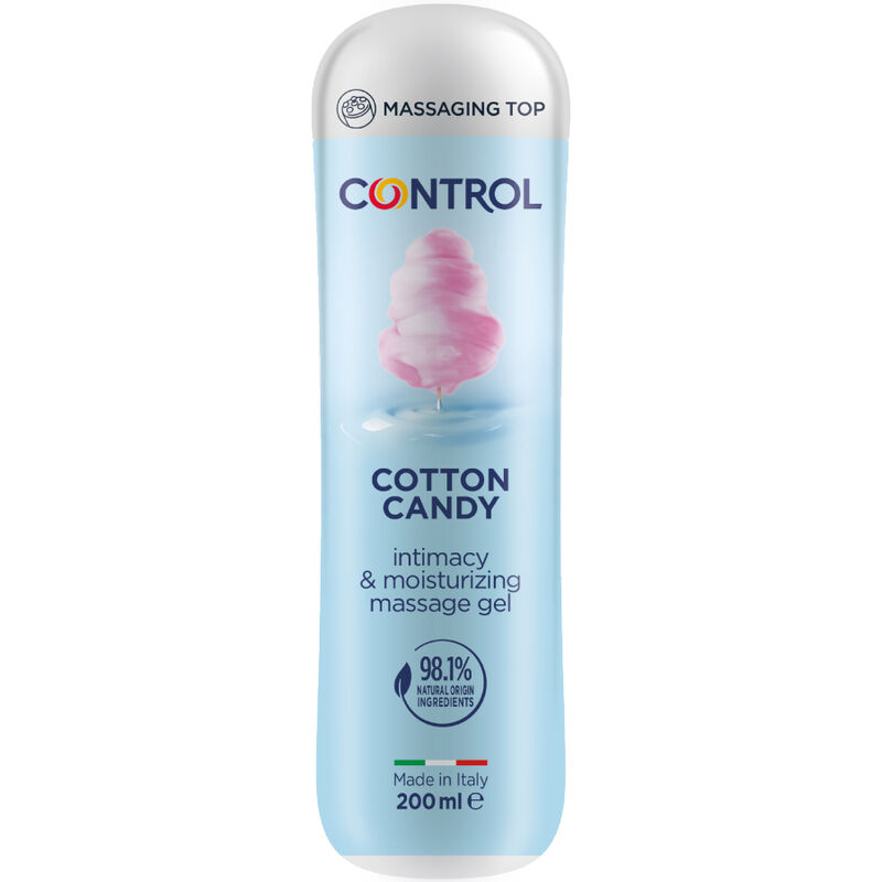 Gel de massage barbe à papa 3 en 1 — CONTROL LUBES