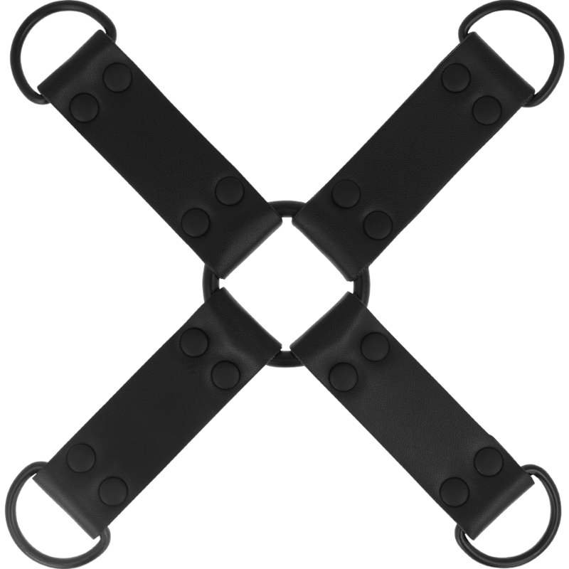 Hogtie en cuir végétalien — INTENSE FETISH