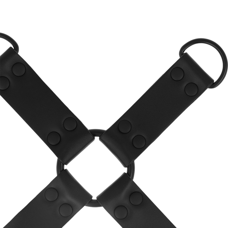 Hogtie en cuir végétalien — INTENSE FETISH
