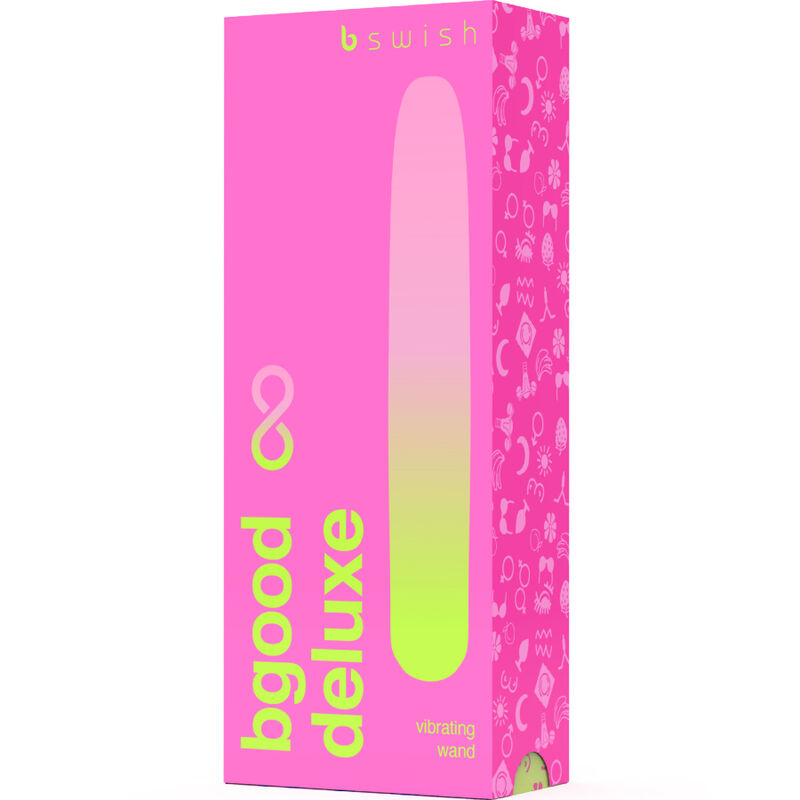 Vibrateur rechargeable Bgood Infinite Deluxe en silicone rose — B SWISH