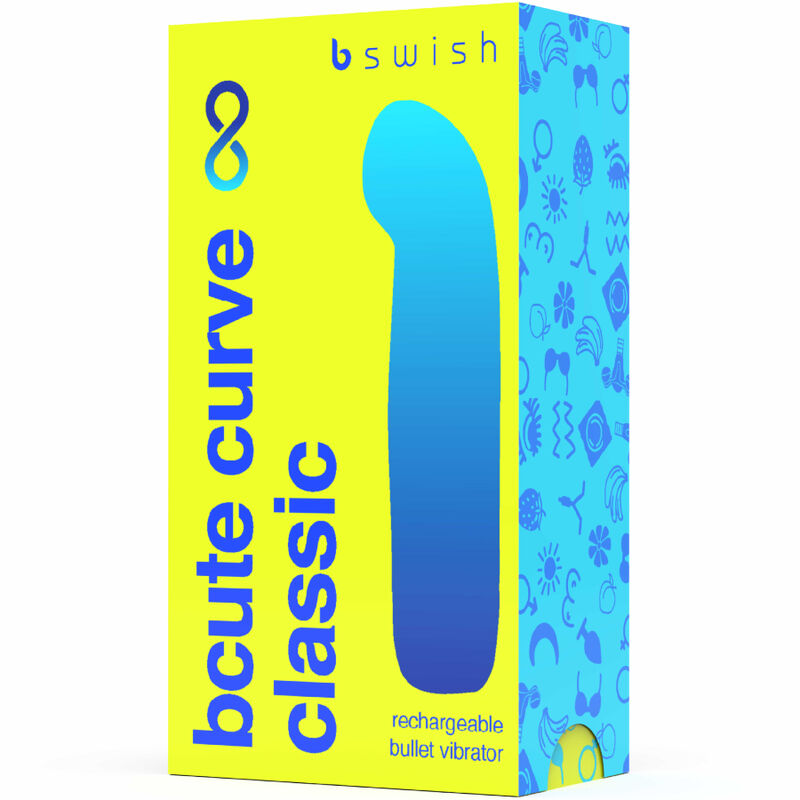 Vibrateur courbe rechargeable en silicone — B SWISH
