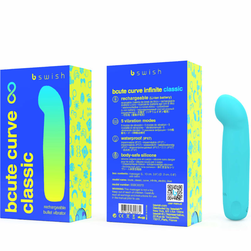 Vibrateur courbe rechargeable Infinity Classic — B SWISH