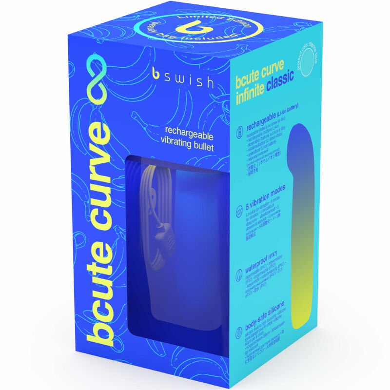 Vibrador curvo Infinity Classic para ponto G — B SWISH