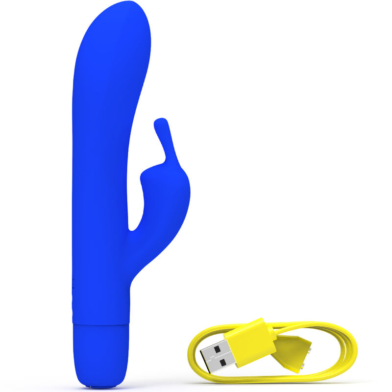 Lapin vibrant rechargeable au silicone soyeux — B SWISH