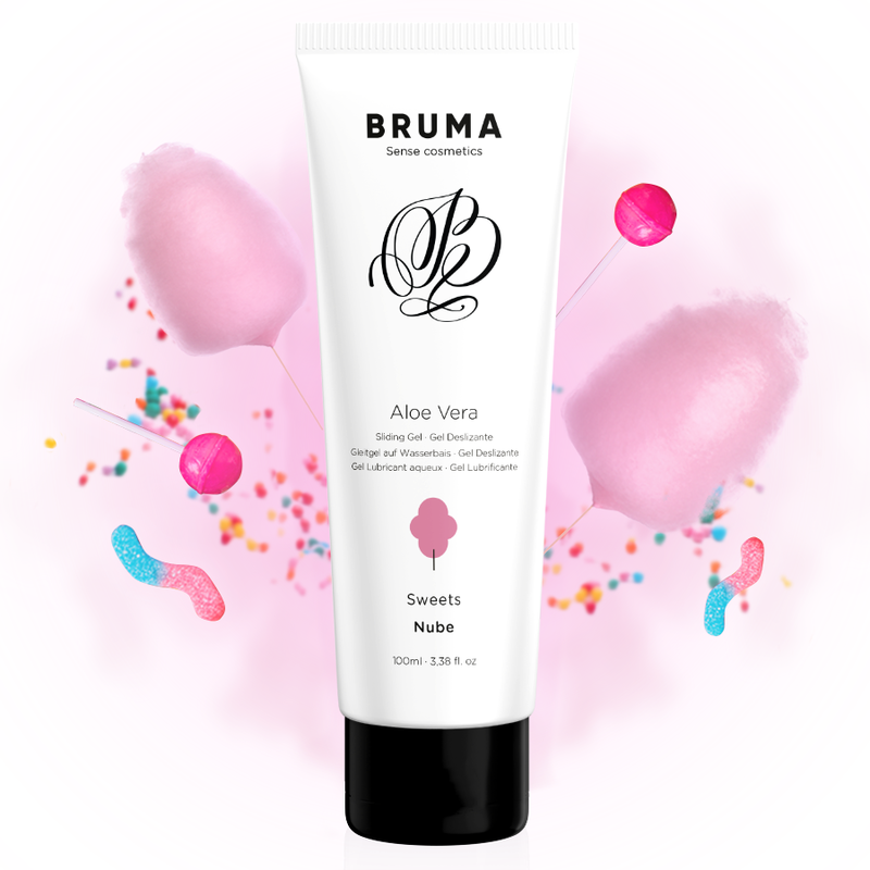 Gel glissant à l'aloe vera saveur bonbons — BRUMA