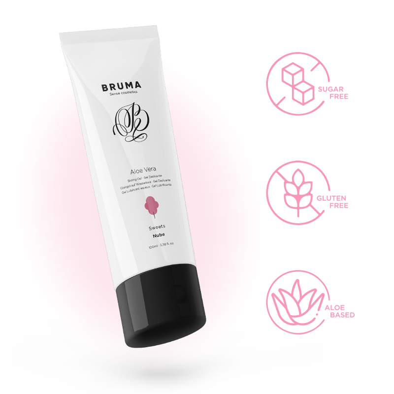 Gel glissant à l'aloe vera saveur bonbons — BRUMA