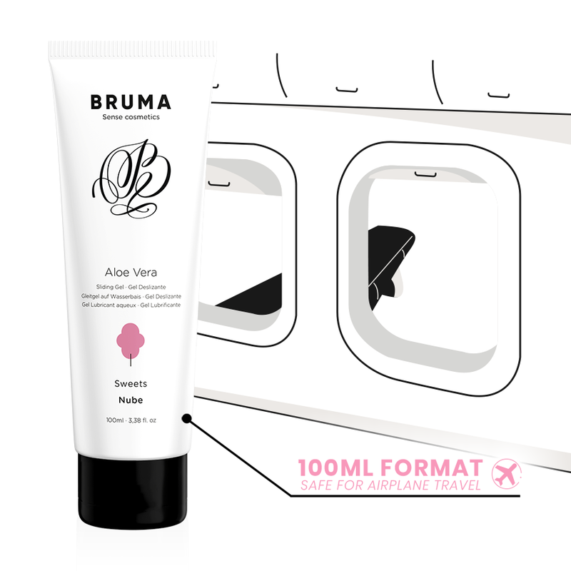 Gel glissant à l'aloe vera saveur bonbons — BRUMA