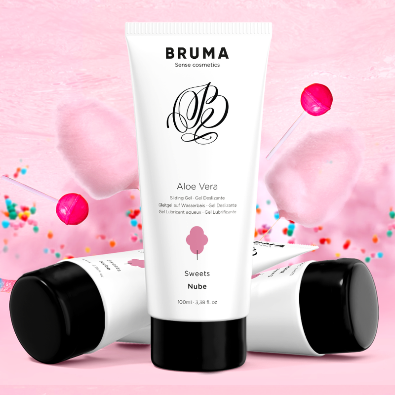 Gel glissant à l'aloe vera saveur bonbons — BRUMA