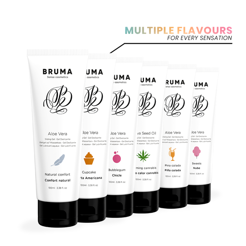Gel glissant à l'aloe vera saveur bonbons — BRUMA