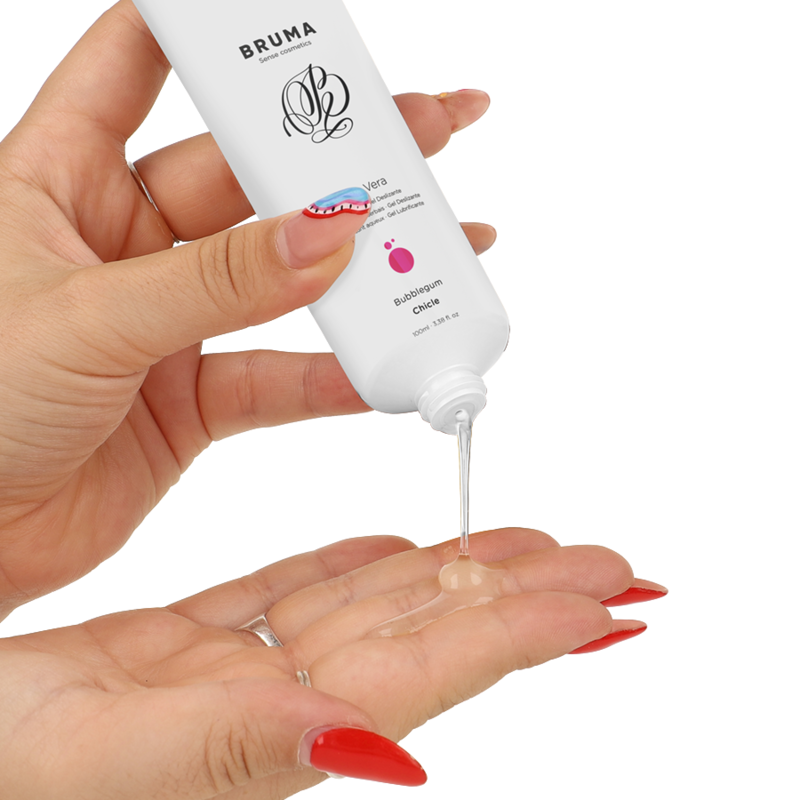 Gel glissant à l'aloe vera saveur bubblegum 100 ml — BRUMA