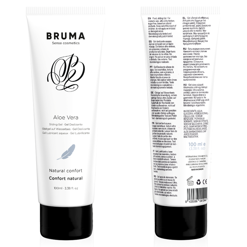 Gel glissant à l'aloe vera, confort naturel — BRUMA