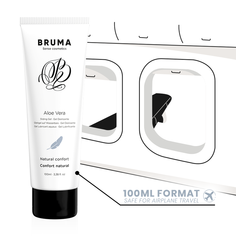 Gel glissant à l'aloe vera, confort naturel — BRUMA