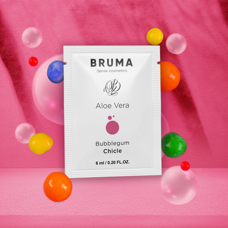 Gel glissant à l'aloe vera saveur bubblegum — BRUMA