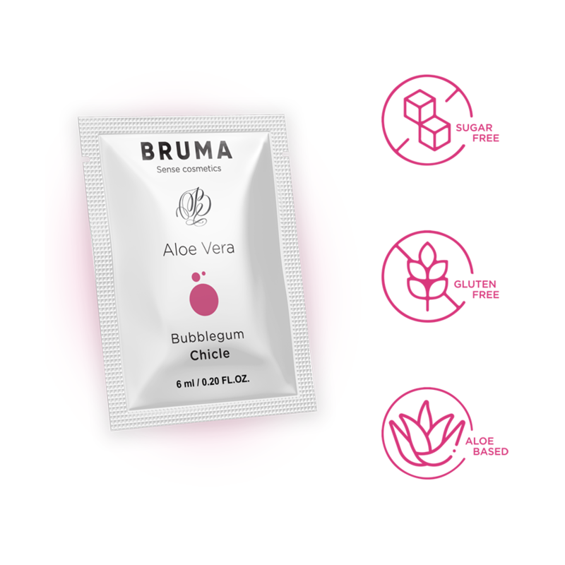 Gel glissant à l'aloe vera saveur bubblegum — BRUMA