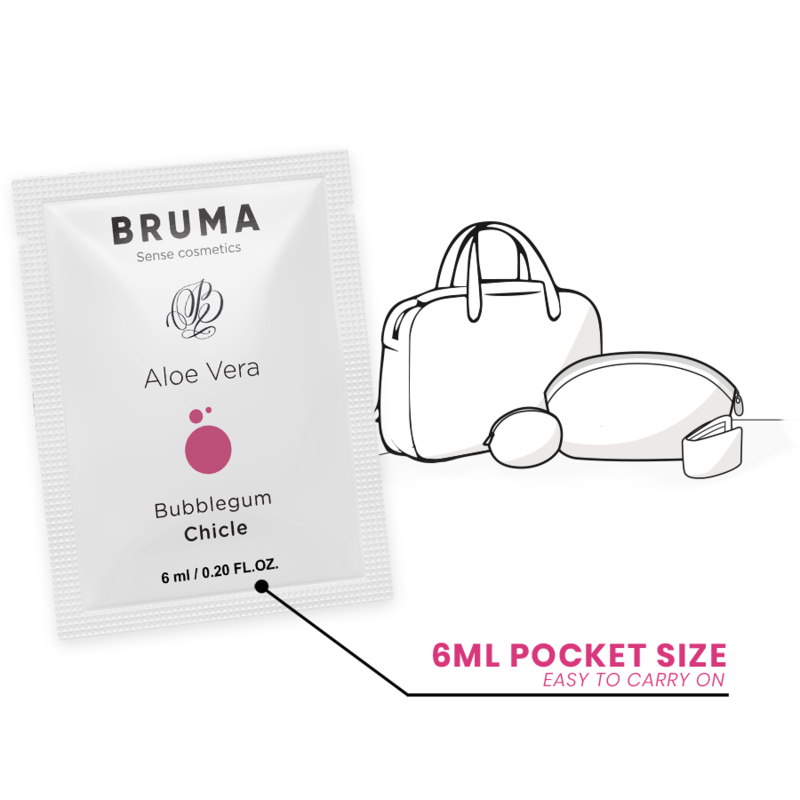 Gel glissant à l'aloe vera saveur bubblegum — BRUMA