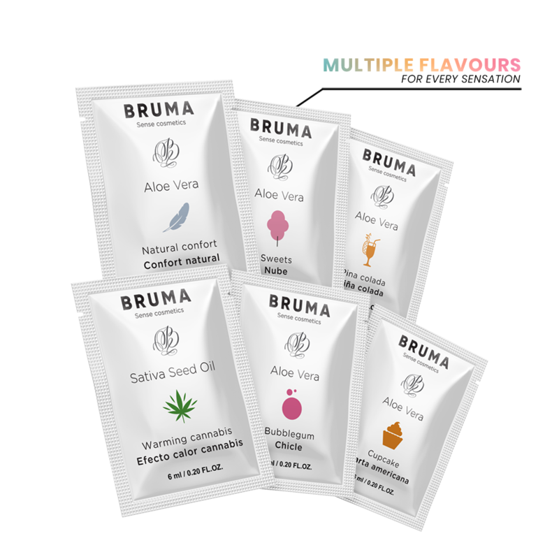 Gel glissant à l'aloe vera saveur bubblegum — BRUMA
