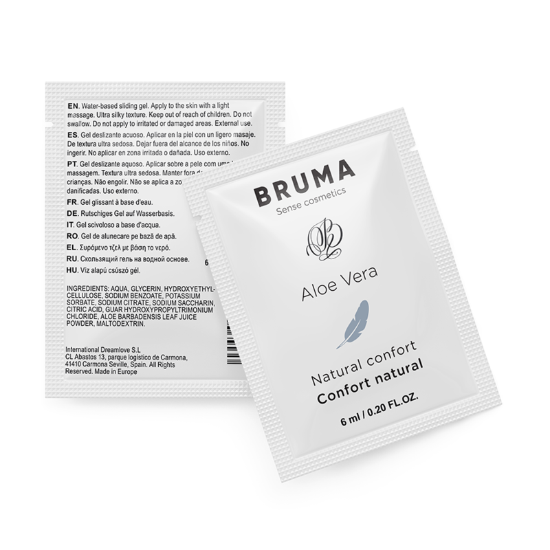 Gel glissant à l'aloe vera hydratant 6 ml — BRUMA