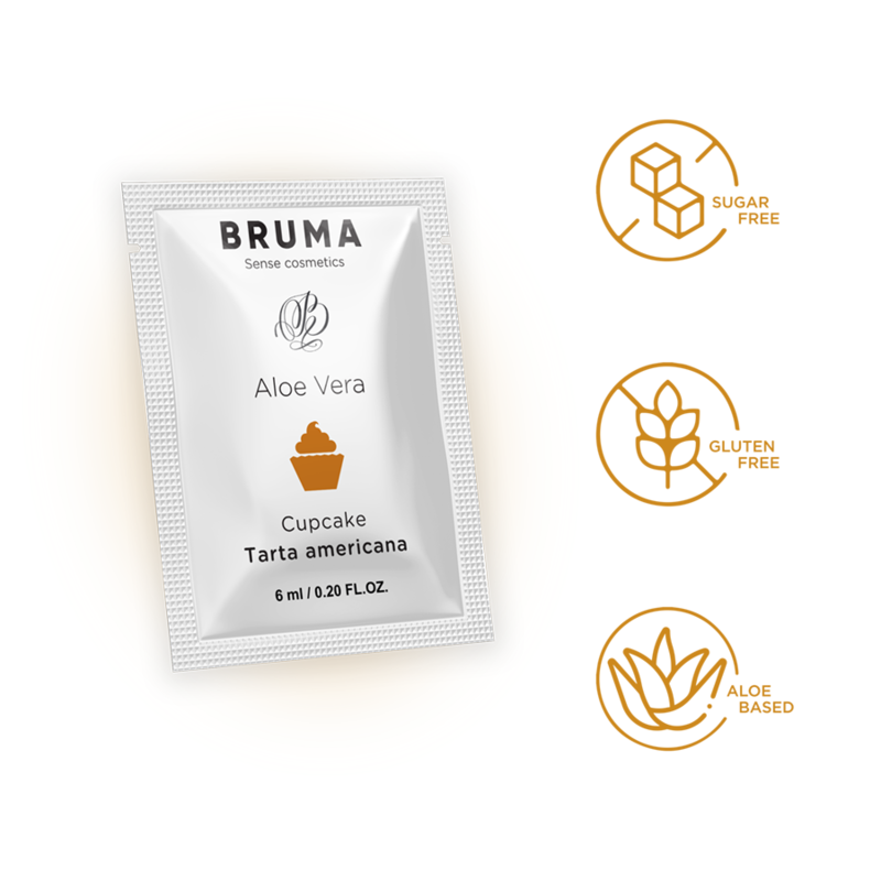 Gel intime à l'aloe vera saveur cupcake — BRUMA