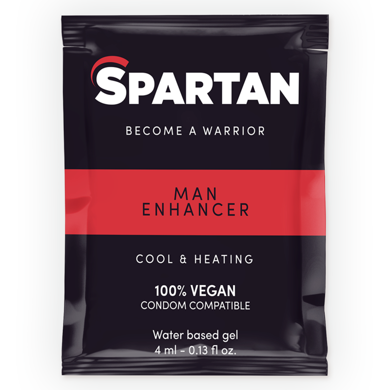 Gel stimulant érection effet chaud-froid 100 % vegan — SPARTAN