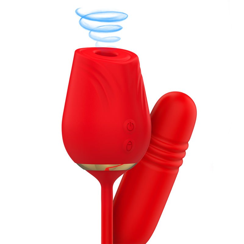 Double masseur vibrant et anal haut et bas — MIA