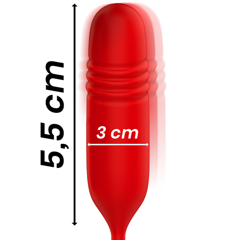 Double masseur vibrant et anal haut et bas — MIA