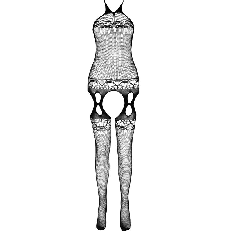 Body recyclé transparent rouge — PASSION WOMAN BODYSTOCKINGS
