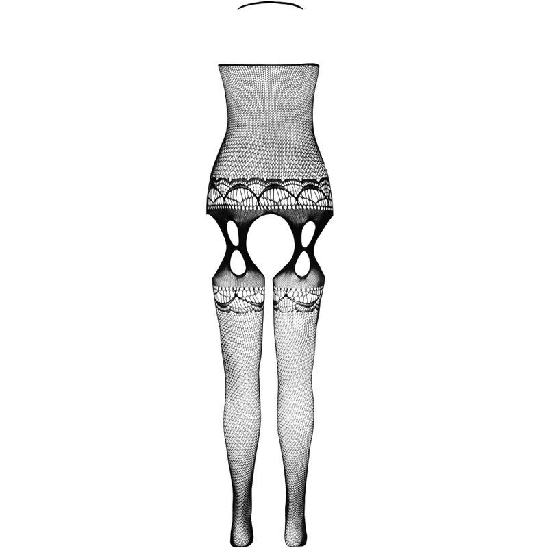 Body recyclé transparent rouge — PASSION WOMAN BODYSTOCKINGS