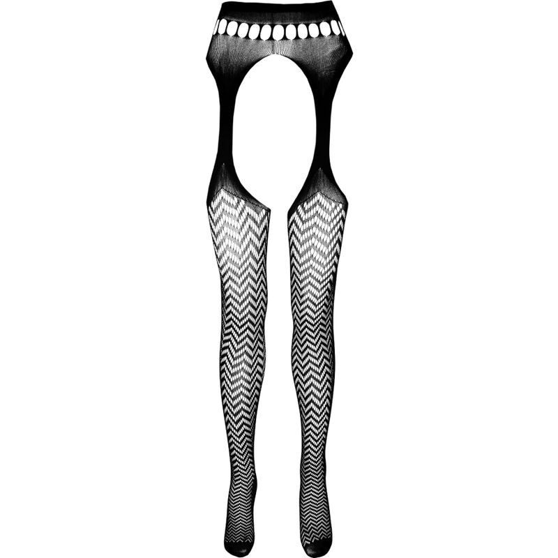 Bodystocking éco collection blanc — PASSION WOMAN GARTER & STOCK