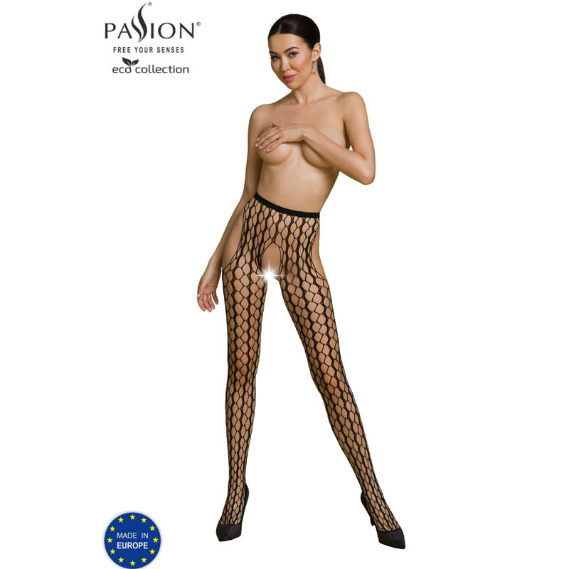 Body éco-responsable en dentelle extensible — PASSION WOMAN GARTER & STOCK