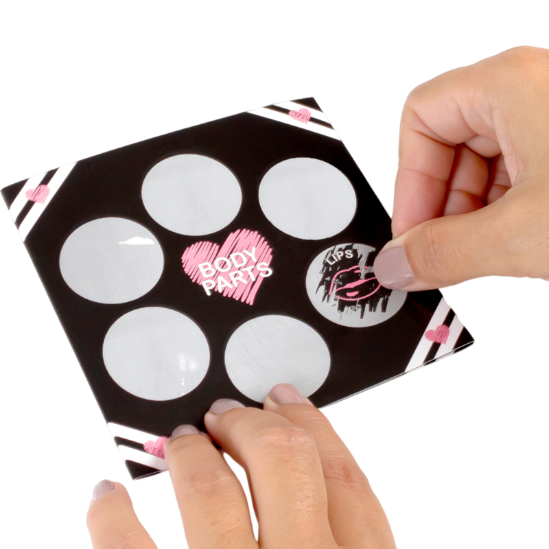 Jeu de grattage préliminaires pour couple — SECRETPLAY 100% GAMES