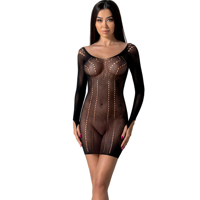 Body résille intégral taille unique noir — PASSION WOMAN BODYSTOCKINGS