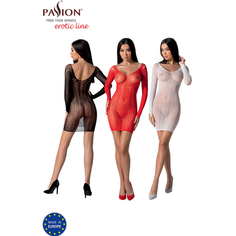 Bodystocking résille imprimé passion — PASSION WOMAN BODYSTOCKINGS