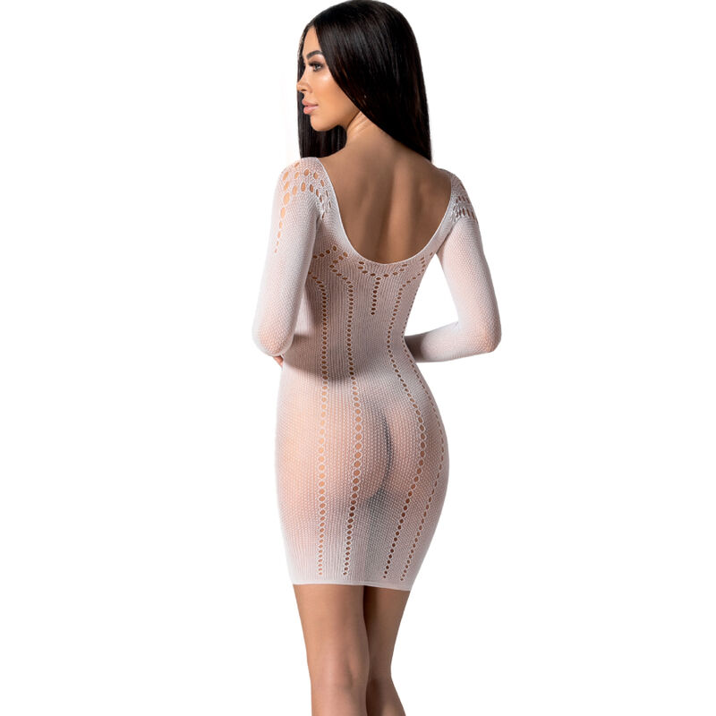 Body résille blanc taille unique — PASSION WOMAN BODYSTOCKINGS
