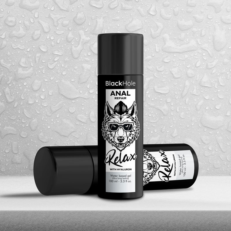 Gel réparateur anal relax à l'acide hyaluronique — BLACK HOLE