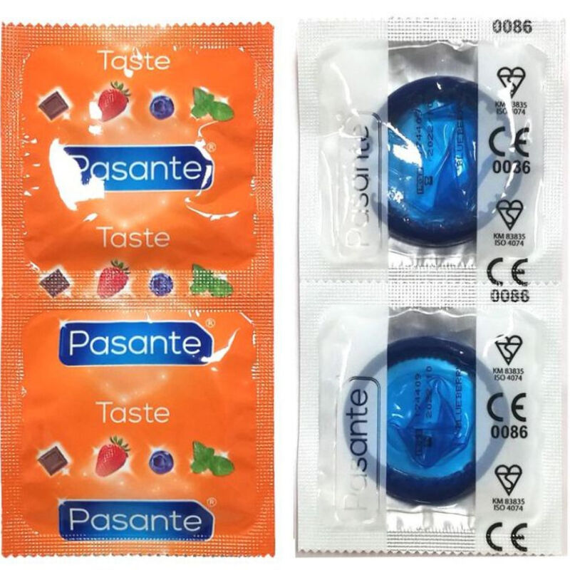 Préservatifs saveur myrtille (lot de 144) — PASANTE