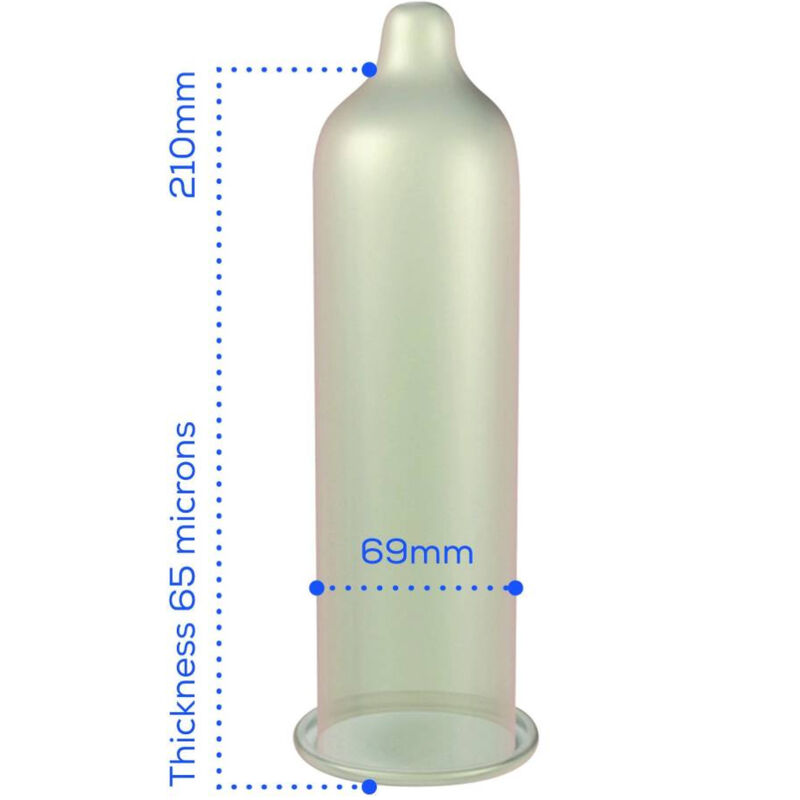Préservatifs Super King XXL taille large — PASANTE