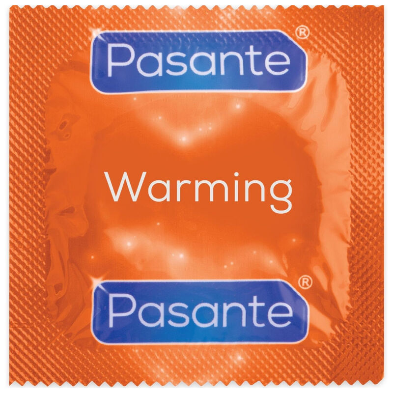 Préservatifs effet chauffant avec stries et dots — PASANTE