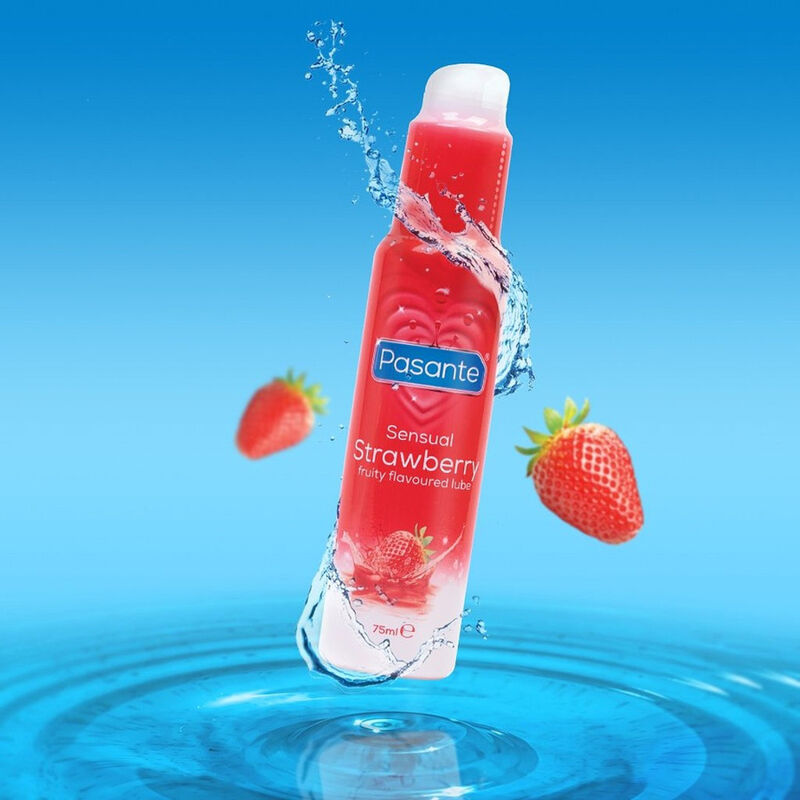 Gel lubrifiant gourmand à la fraise des bois — PASANTE
