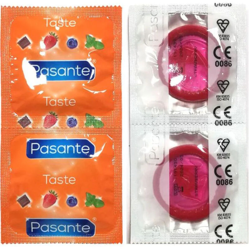 Préservatifs saveur fraise en lot de 144 — PASANTE
