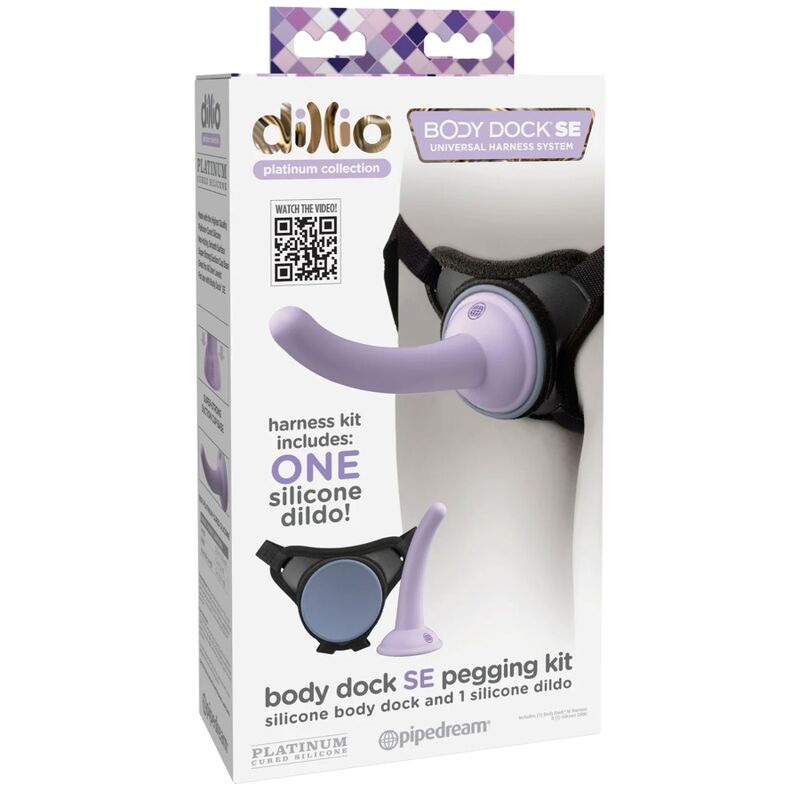 Harnais body dock violet — DILLIO