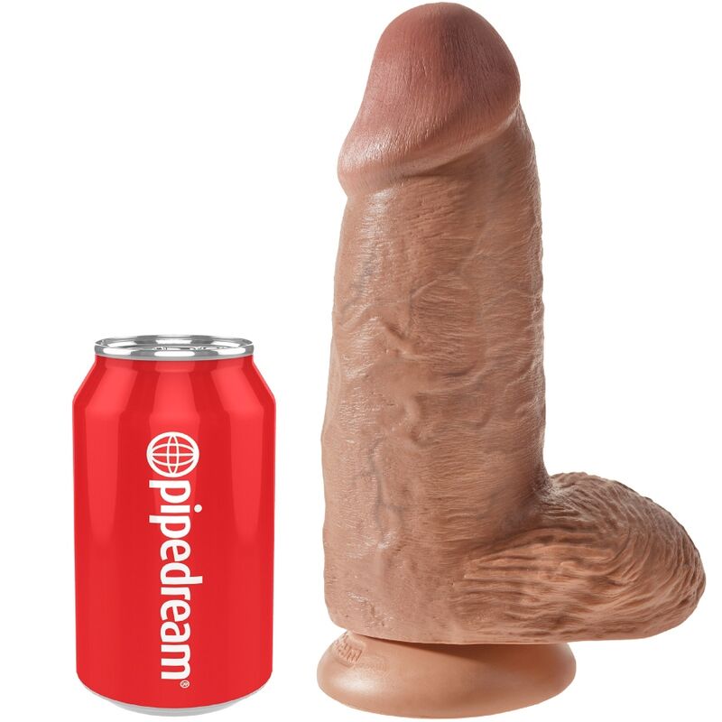 Gode réaliste Chubby caramel 23 cm — KING COCK