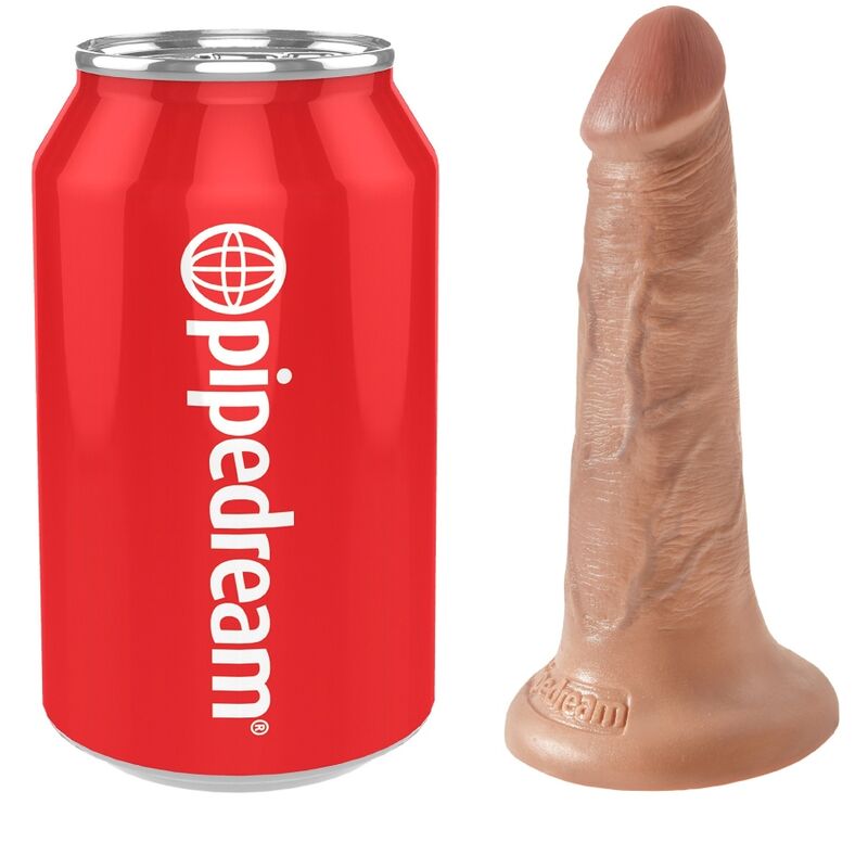 Gode réaliste 12 cm couleur caramel — KING COCK