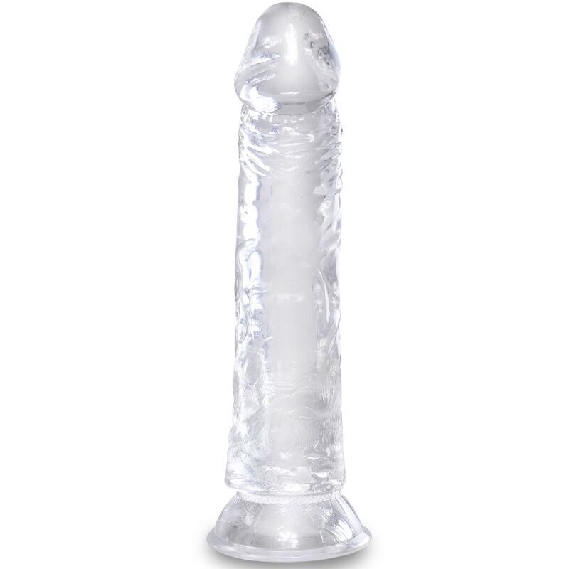 Gode réaliste transparent 21,8 cm — KING COCK