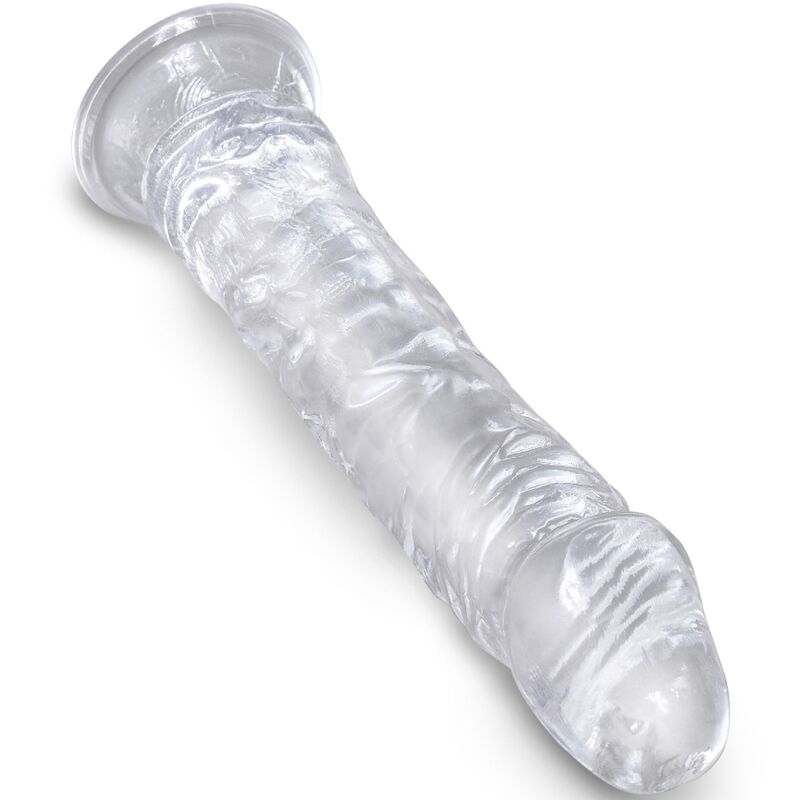 Gode réaliste transparent 21,8 cm — KING COCK